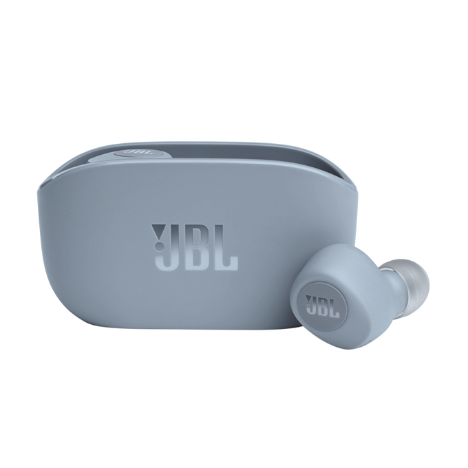 JBL Wave 100TWS - Blue - True Wireless In-Ear Headphones - Hero image number null